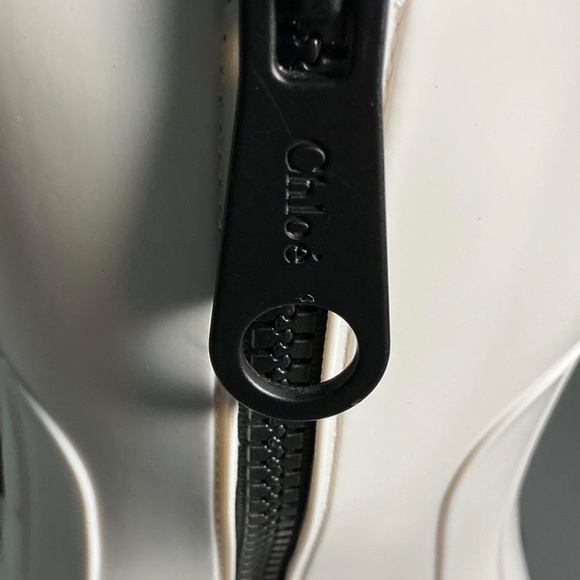 Chloe Betty Women's Rubber Rain Boots l White l EU Size 41 l NEW - Picture 5 of 6